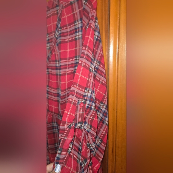 NWT Torrid Mini Chiffon Button Front Shirtdress 3 - Picture 10 of 11